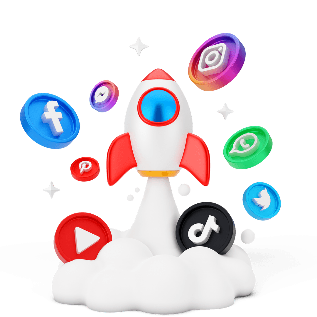 SMM Panel Bot Illustration